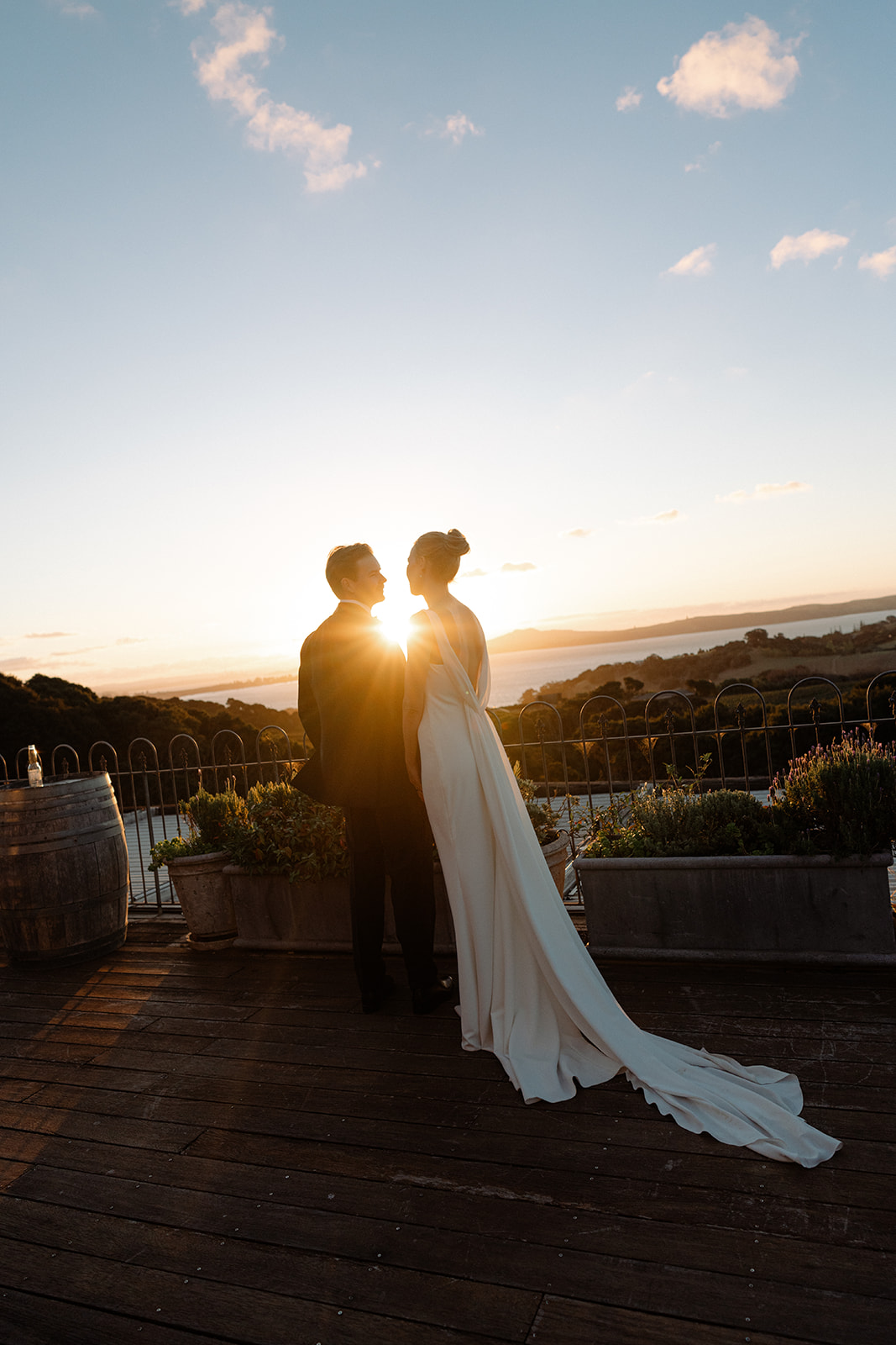 Mudbrick wedding photo